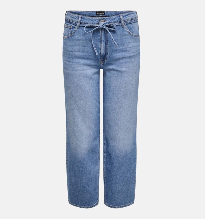 ONLY Carmakoma Gianna Straight Jeans L32 en Bleu pour femmes (374867)