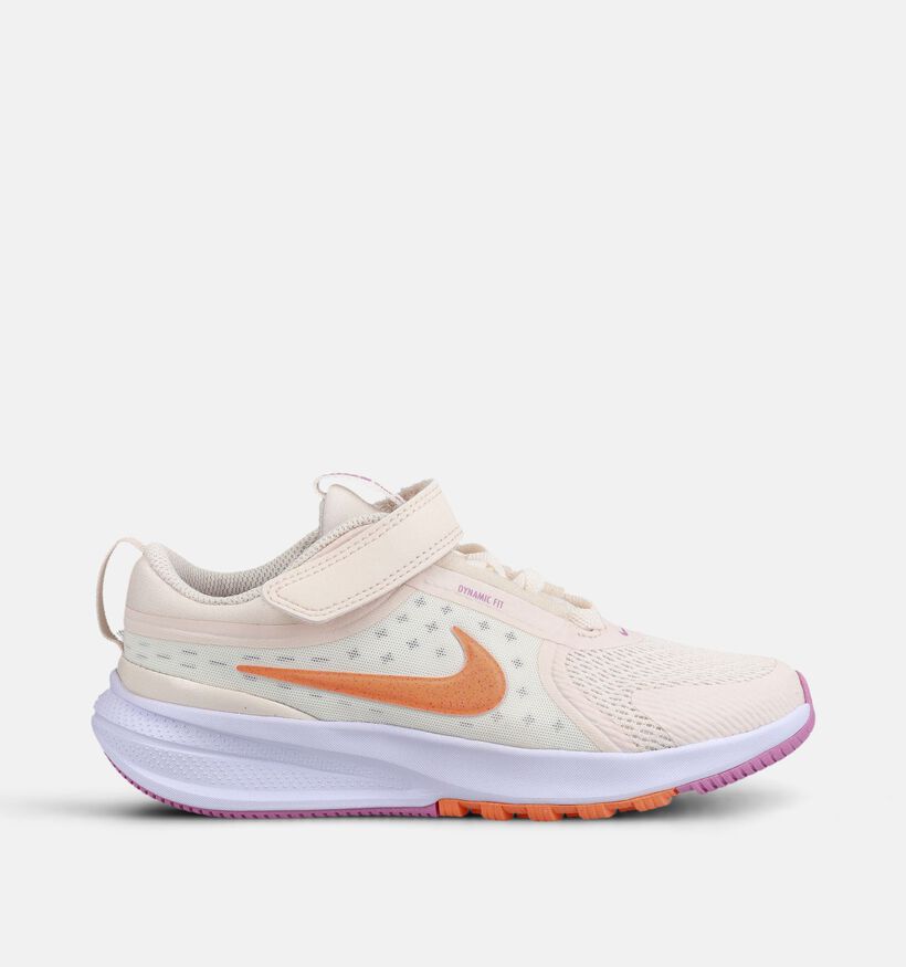 Nike Star Runner 5 Baskets basses en Orange pour filles (373057) - pour semelles orthop&eacute;diques