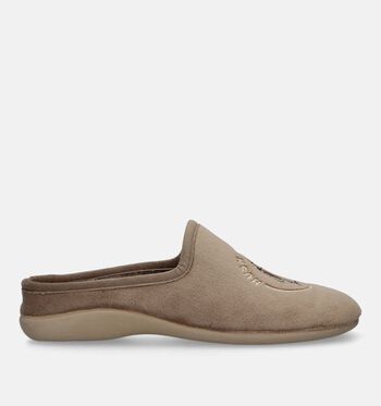 Pantoffels beige