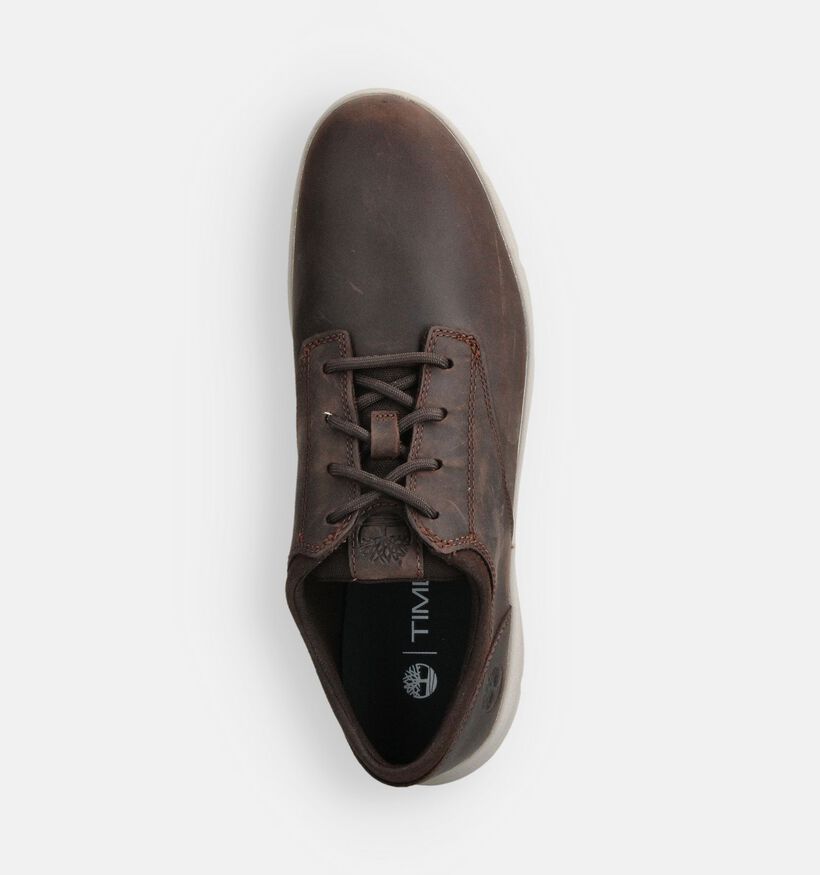 Timberland Parker Street Donkerbruine Veterschoenen voor heren (360565) - geschikt voor steunzolen