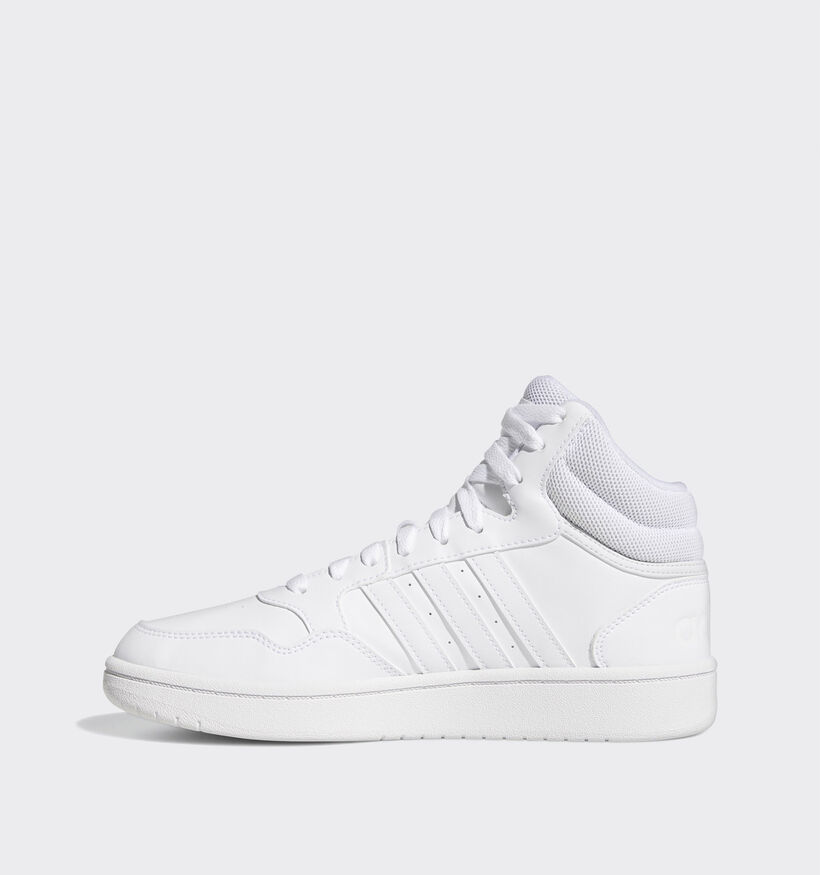 adidas Hoops 3.0 Mid Witte Sneakers voor dames (329412) - geschikt voor steunzolen