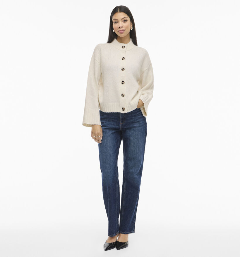 Vila Bibbi Lichtbeige Cardigan voor dames (368121)