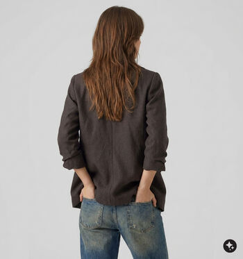 Vero Moda Vesten Bruin