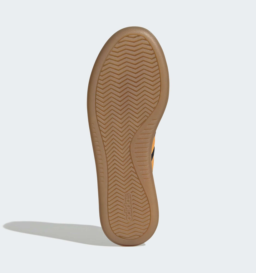 adidas Barreda Decode Baskets basses en Bleu fonc&eacute; pour hommes (372607) - pour semelles orthop&eacute;diques