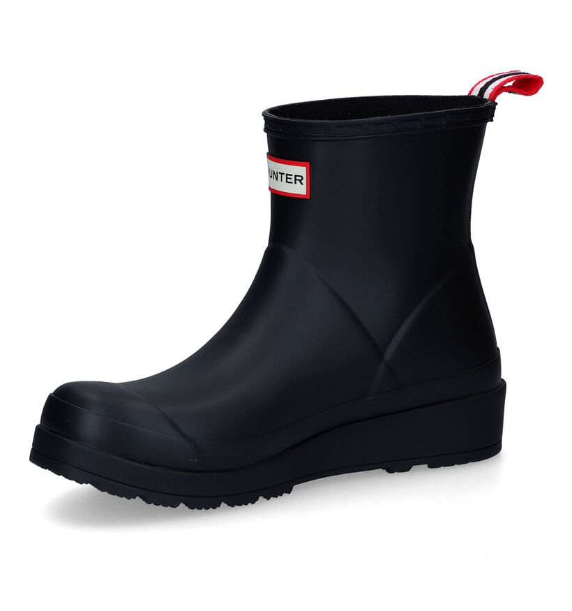 Hunter Original Play Boot Bottes de pluie en Noir pour femmes (300298) - pour semelles orthopédiques