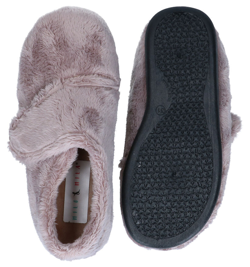 Milo & Mila Roze Pantoffels voor meisjes (348674) - geschikt voor steunzolen
