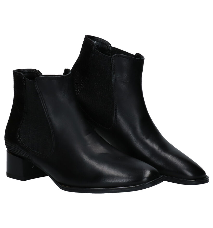 Ara High Soft Bottillons en Noir en cuir (282779)