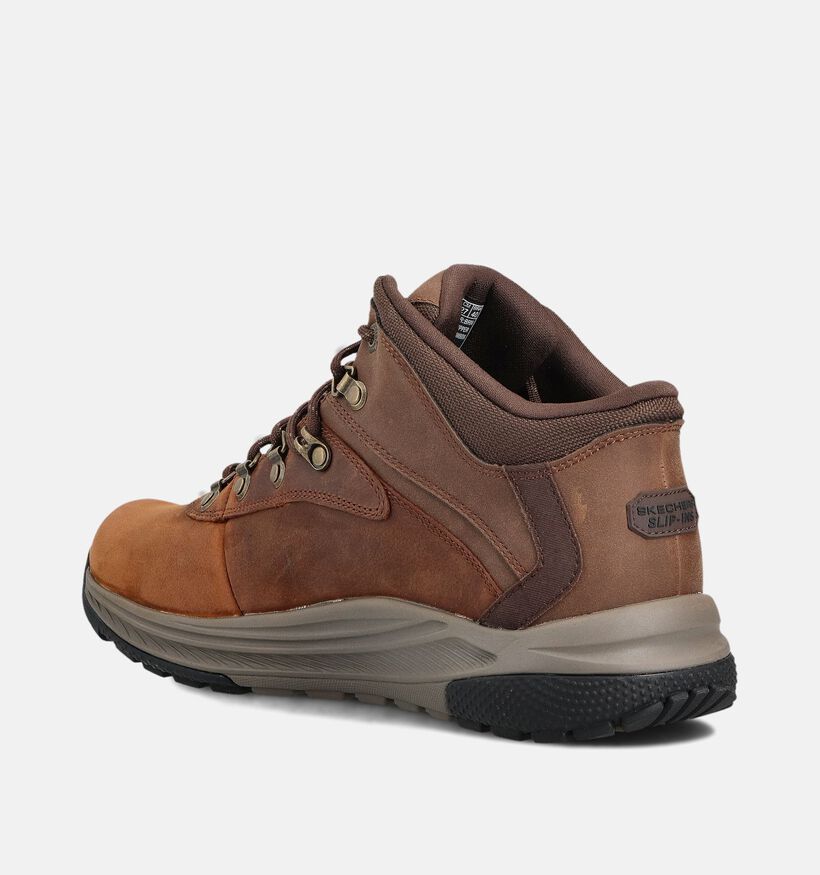 Skechers Meroe Pikeman Bruine Wandelschoenen Skechers Meroe Pikeman Bruine Wandelschoenen voor heren (362182)