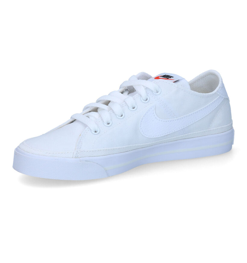 Nike Court Legacy Canvas Witte Sneakers voor dames (309020) - geschikt voor steunzolen