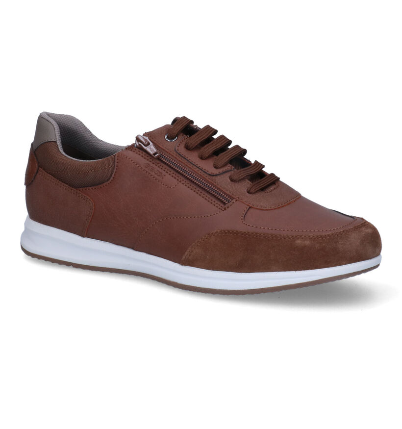 Geox Avery Chaussures basses en Marron en cuir (312927)