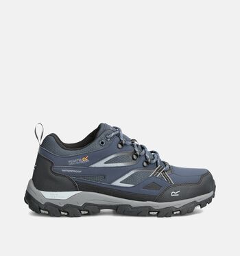 Regatta Low Outdoorschoenen Zwart/Blauw/Groen