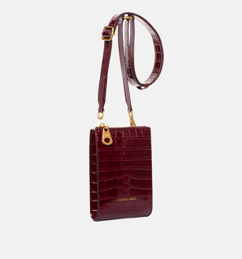 Laurent David Bordeaux Telefoontasje voor dames (365153)