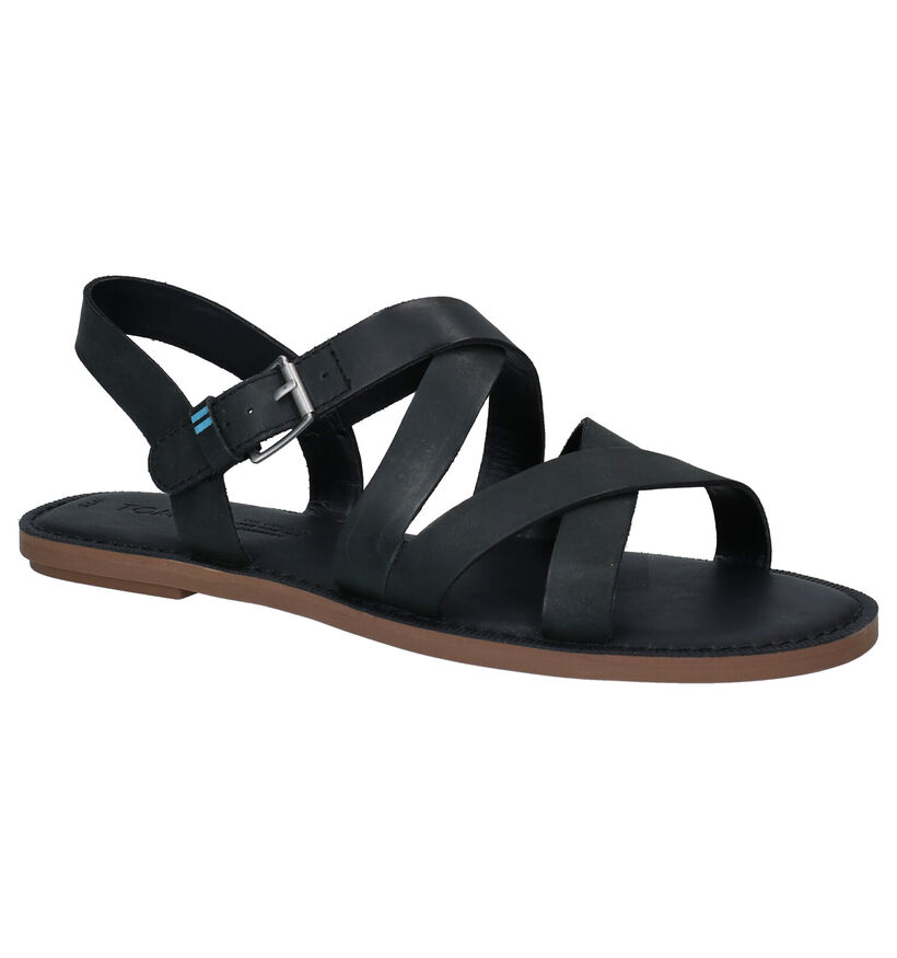 Toms Sicily Cognac Sandalen in leer (288341)