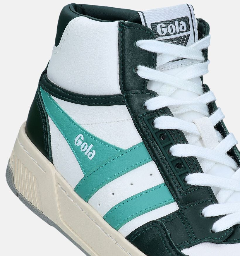 Gola Challenge High Witte Sneakers voor dames (328597) - geschikt voor steunzolen