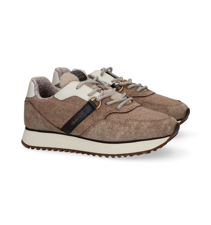 Gant Bevinda Taupe Sneakers voor dames (294483)