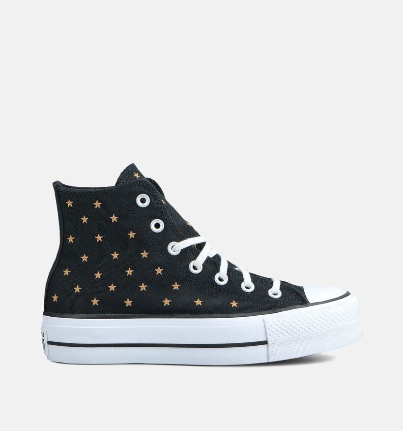 Converse Chuck Taylor All Star Baskets montantes en Noir pour femmes (368480) - pour semelles orthop&eacute;diques