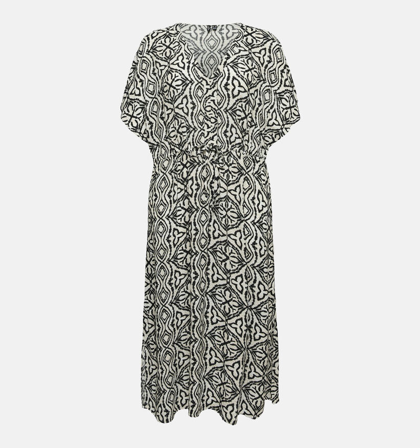 Vero Moda Menny Kaftan Robe mi-longue en Noir pour femmes (369334)