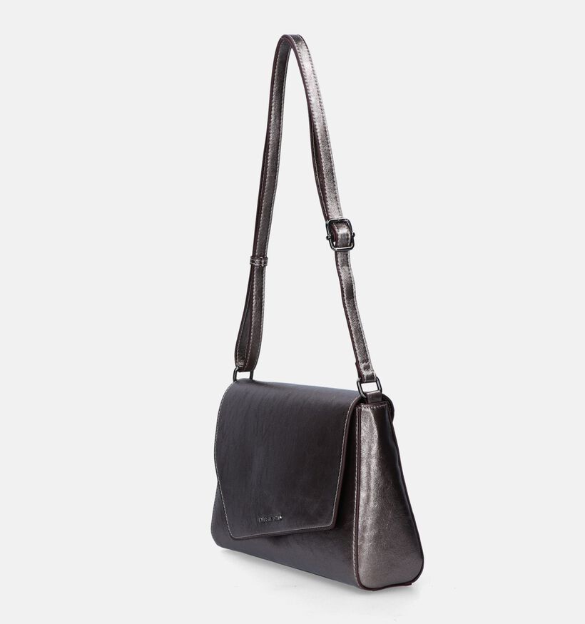 Laurent David Nos Zilveren Crossbody Tas voor dames (333620)