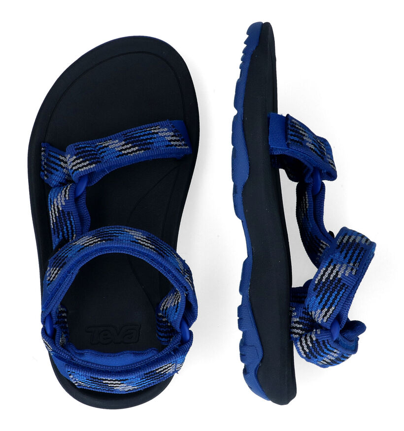 Teva Hurricane Sandales en Bleu pour filles, garçons (322026)