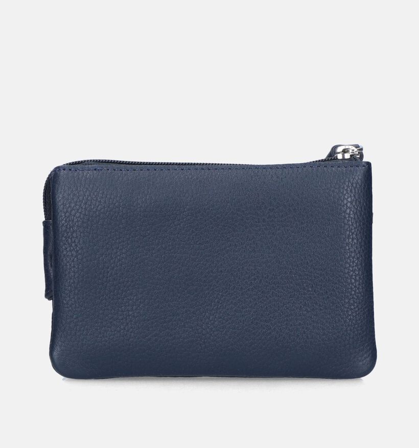 Euro-Leather Porte-monnaie en Bleu pour femmes (341416)