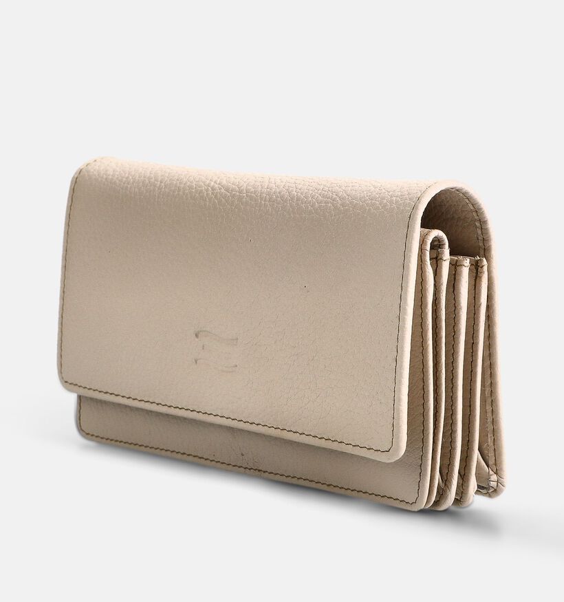 Crinkles Beige Portemonnee voor dames (373811)
