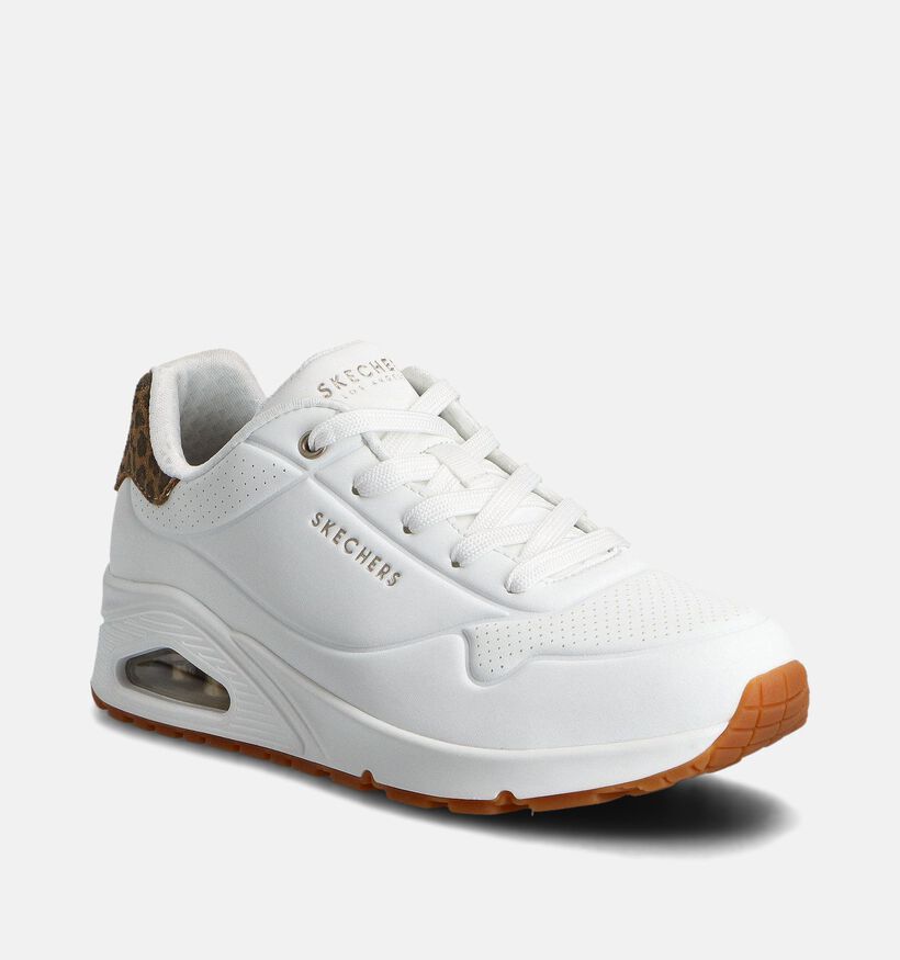 Skechers Uno Jungle Nite Baskets en Blanc pour femmes (360906)