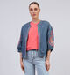 Orfeo Jenat Blauwe Korte Jas voor dames (358546)