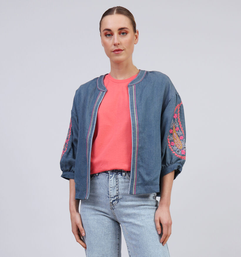 Orfeo Jenat Blauwe Korte Jas voor dames (358546)
