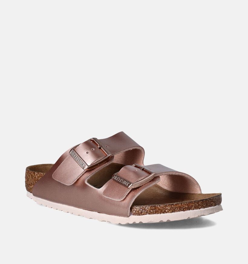 Birkenstock Arizona Rose gold Slippers voor meisjes (352391)