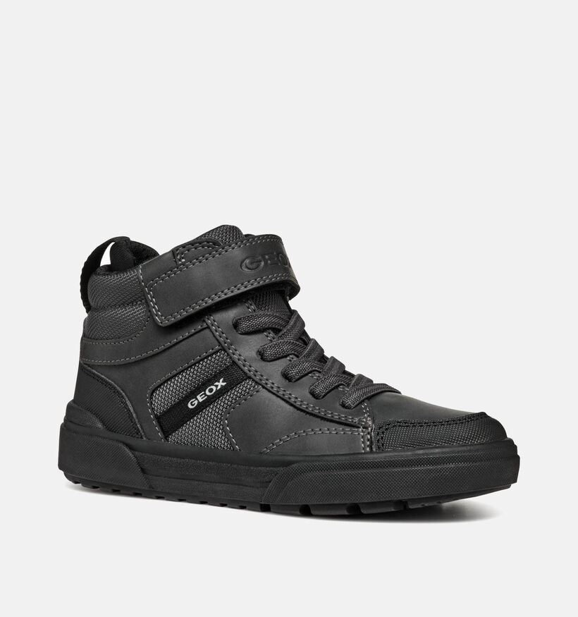 Geox Weemble Zwarte hoge schoenen voor jongens (345951) - geschikt voor steunzolen