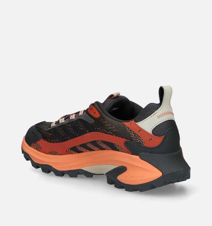 Merrell Moab Speed 2 Oranje Wandelschoenen voor heren (341908) - geschikt voor steunzolen