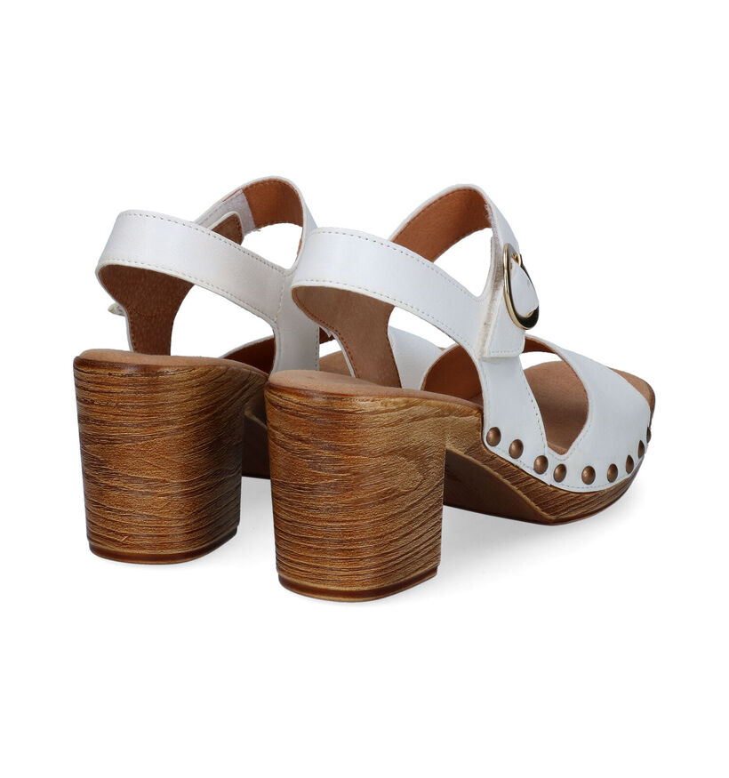 Gabor Best Fitting Witte Sandalen voor dames (306139)