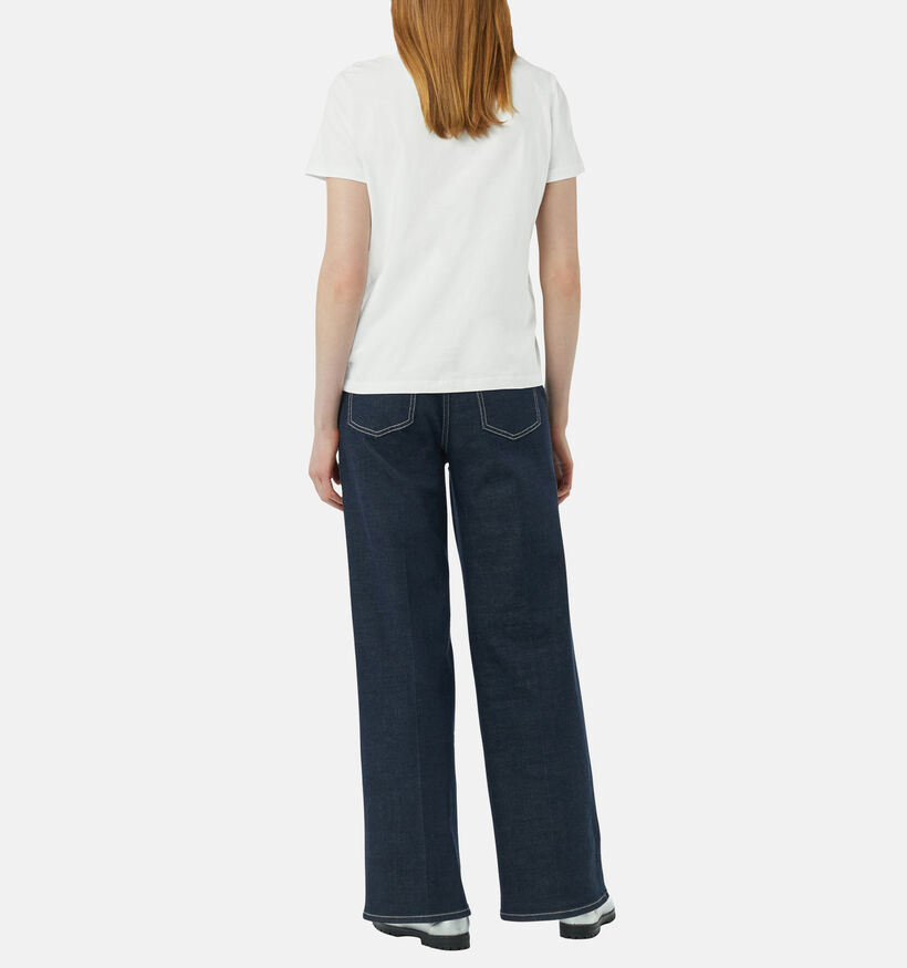 comma casual identity Witte T-shirt voor dames (354768)