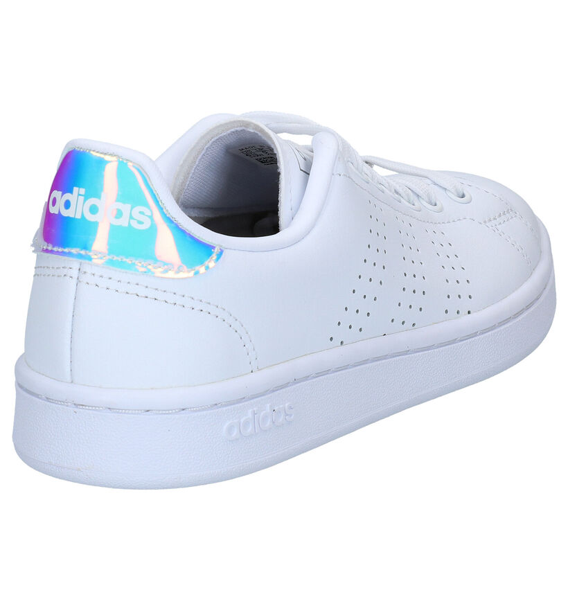 adidas Advantage Baskets en Blanc pour femmes (324526) - pour semelles orthopédiques