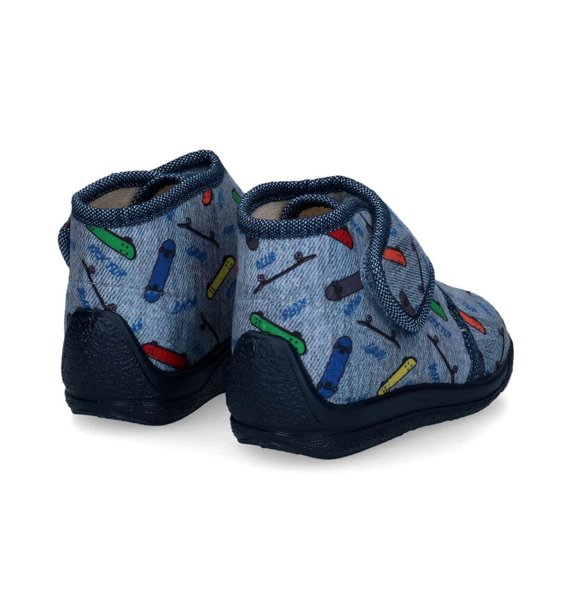 Bellamy Magma Blauwe Pantoffels voor jongens (316980)