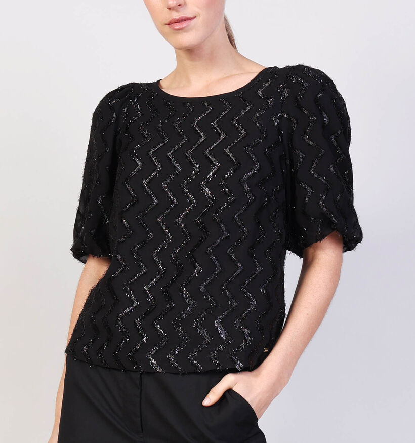 Mexx Blouse en Noir Mexx Blouse en Noir pour femmes (365608)