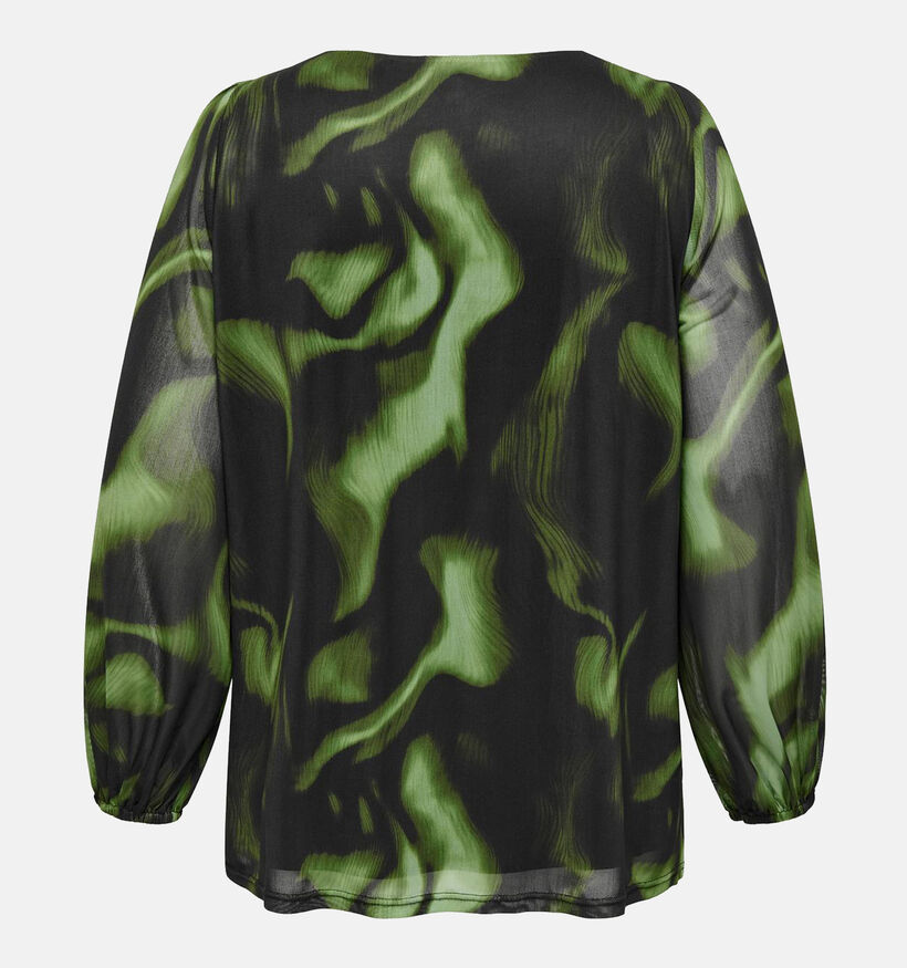 ONLY Carmakoma Forest Groene Blouse voor dames (347706)