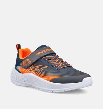 Skechers Low Baskets Bleu/Gris