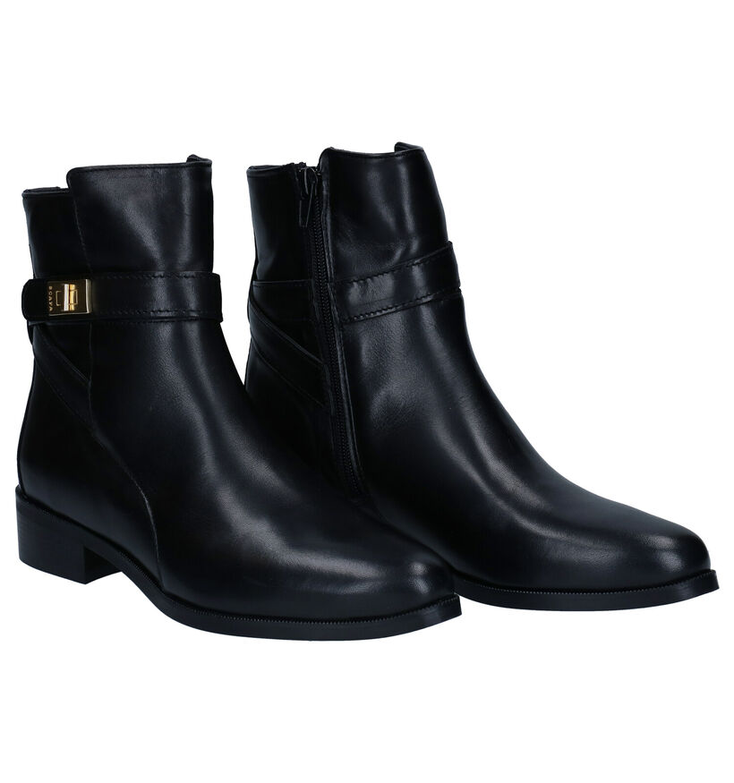 Scapa Bottines plates en Noir en cuir (297962)