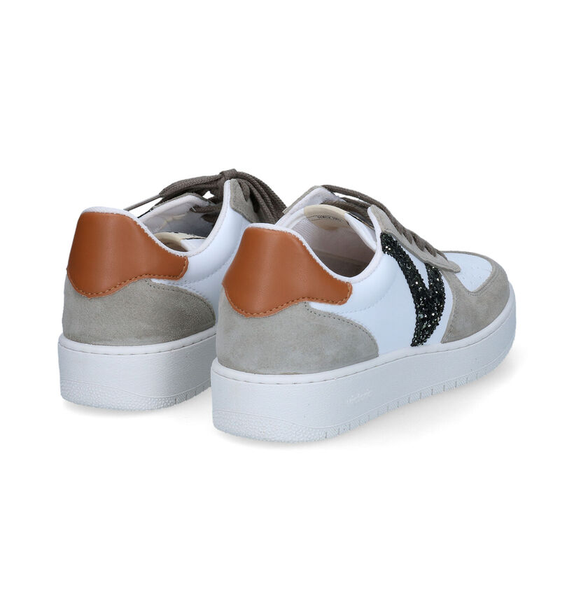 Victoria Groene Sneakers in kunstleer (314644)
