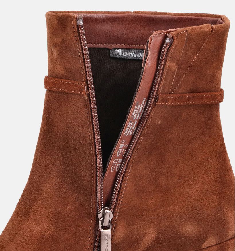 Tamaris Bottines à talons en Cognac pour femmes (362771)