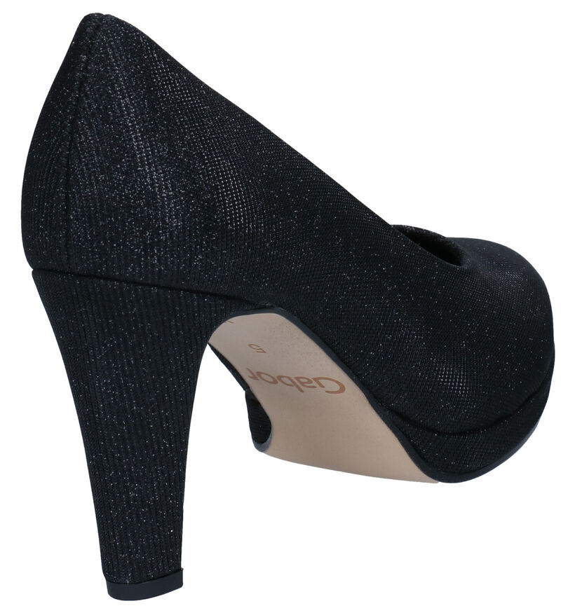 Gabor Soft & Smart Escarpins en Noir en simili cuir (282349)