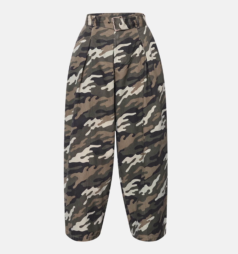 Sisters Point Gaki Pantalon classique en Vert pour femmes (384431)