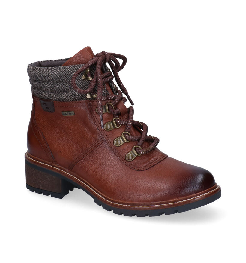 Jana Kaki Boots in stof (298455)