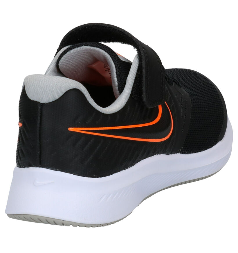 Nike Star Runner 2.0 Baskets en Noir en textile (274958)