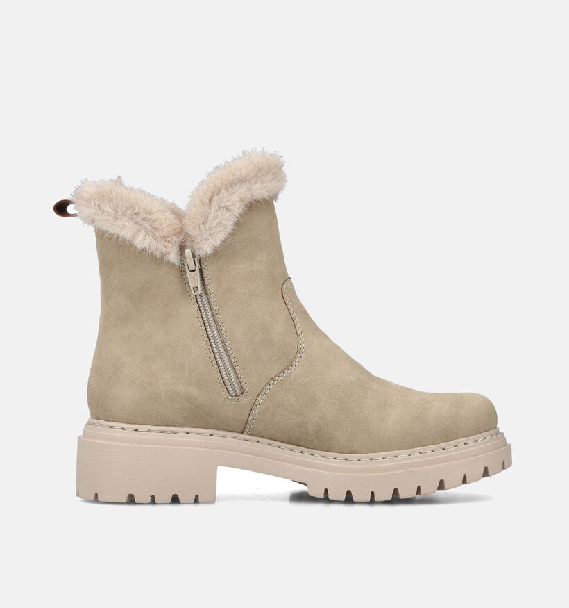 Rieker Bottines Chelsea en Beige pour femmes (347429)