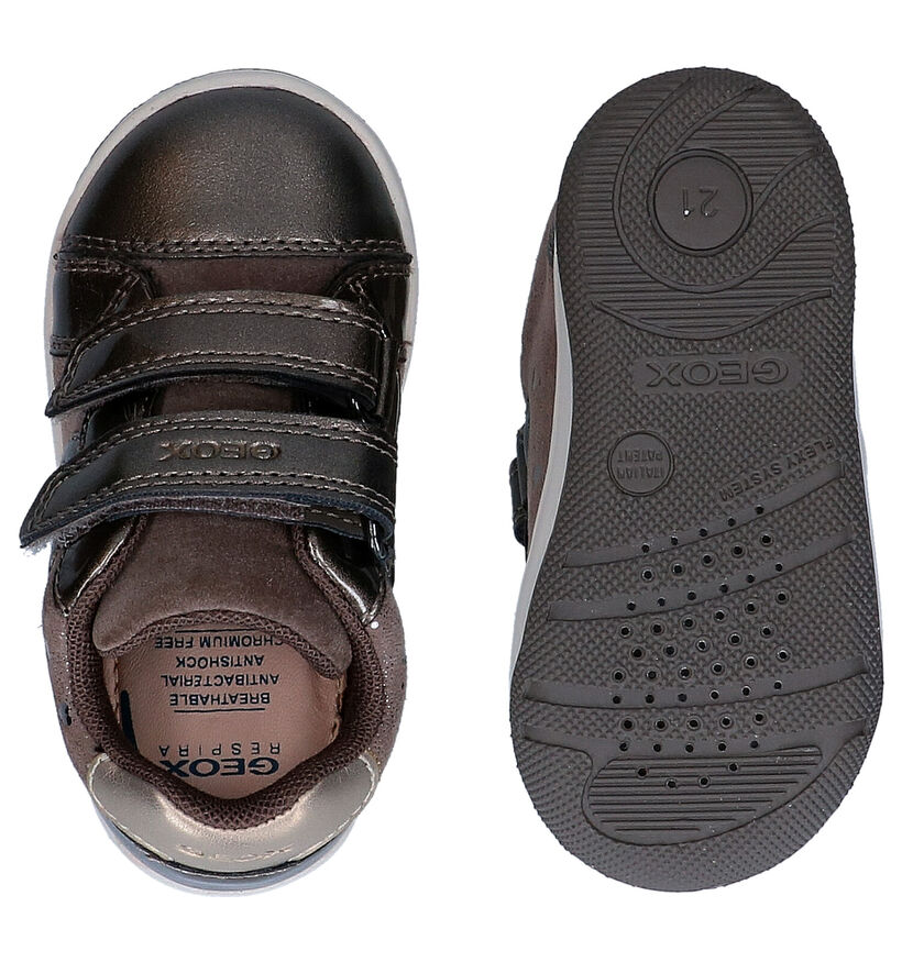 Geox Flick Chaussures pour bébé en Bronze en simili cuir (278280)
