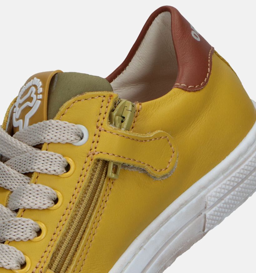 STONES and BONES Maust Gele Lage schoenen voor jongens (336517) - geschikt voor steunzolen