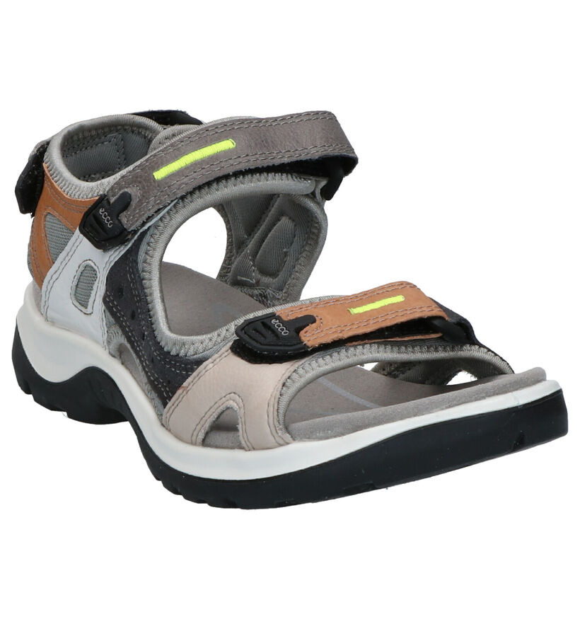 ECCO Offroad Grijze Sandalen in nubuck (287320)