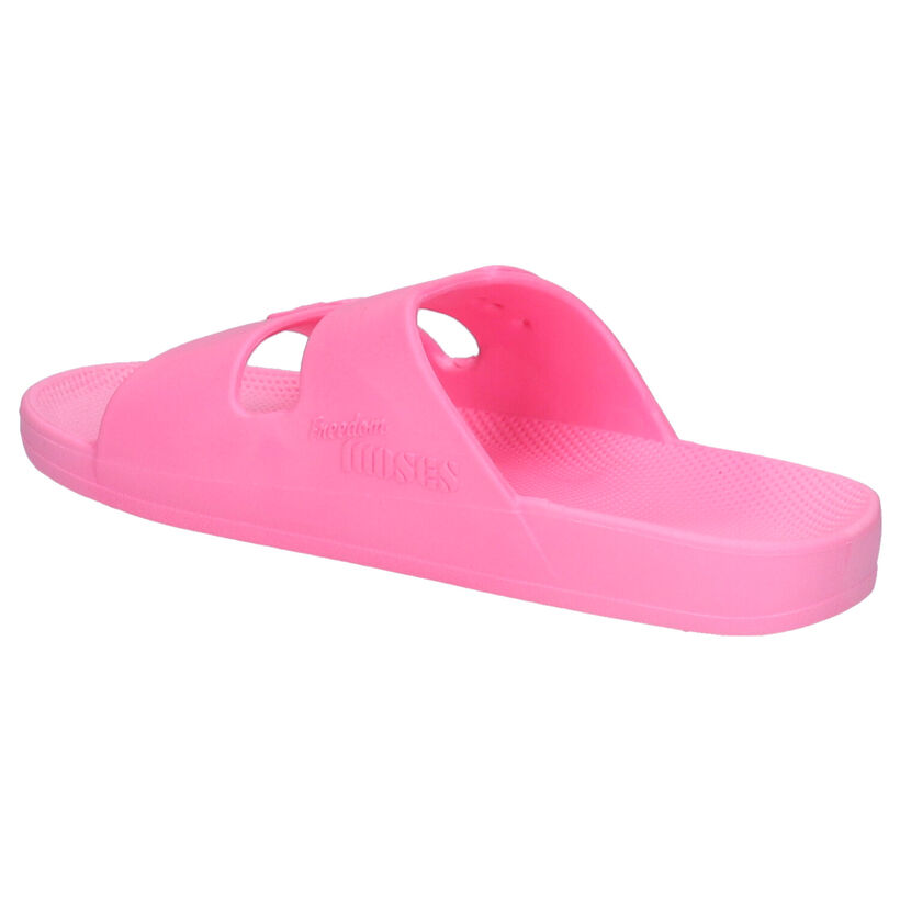 Freedom of Moses Bubble Gum Roze Slippers in kunststof (284514)